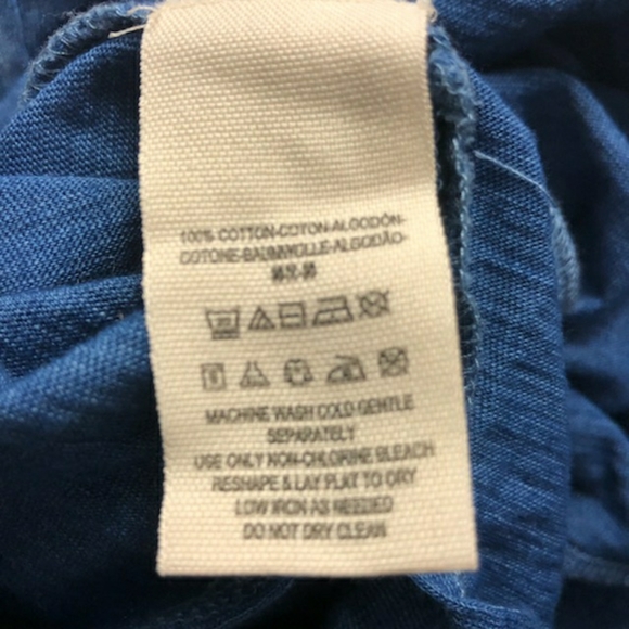 Free People Blue and Red Patterned Tunic - Picture 7 of 7